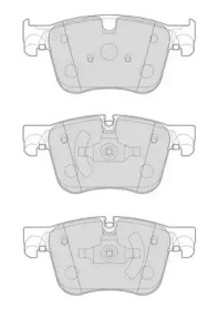 JURID CITROEN гальмівні колодки передн. C4 Grand Picaasso, C4 Picasso,Peugeot 308