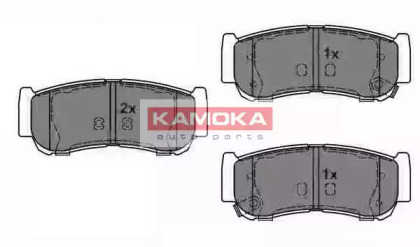 Гальмівні колодки, дискове гальмо (набір)