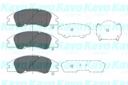 Комплект гальмівних колодок