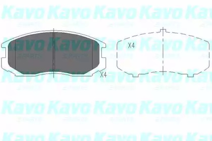 Комплект гальмівних колодок