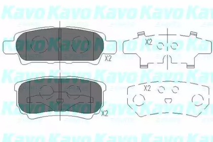 Гальмівні колодки, дискове гальмо (набір)