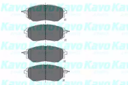 KAVO PARTS SUBARU Колодки тормозные передн.дисковые Legacy,Outback,Tribeca 05-