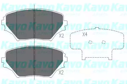 Комплект гальмівних колодок