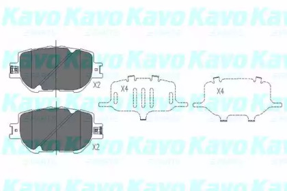 Комплект гальмівних колодок