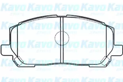 KAVO PARTS TOYOTA Гальмівні колодки передн. Lexus RX 00-