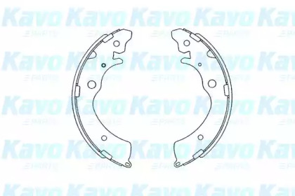 KAVO PARTS HONDA Щеки тормозные задние  CR-V 00-, HR-V 98-