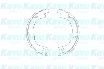 KAVO PARTS HYUNDAI гальмівні колодки ручного гальма Trajet