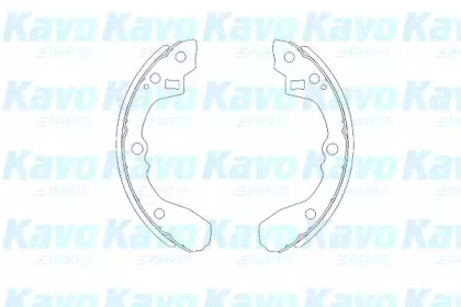 KAVO PARTS KIA щоки гальмівні задн. Rio 00-