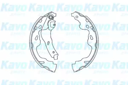 KAVO PARTS CITROEN Щеки тормозные C1,Opel Agila,Suzuki Swift,Toyota Yaris