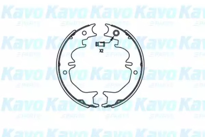 KAVO PARTS TOYOTA колодки ручного гальма LandCruiser 90,120,150