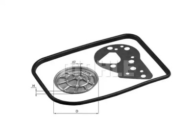 фільтр АКП VW T3 -92/Passat/Golf II 83-91/Audi 80-