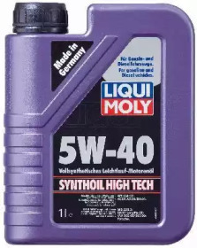 LM 1л SYNTHOIL HIGH TECH 5W-40 масло мотор.синтетичне ACEA A3, ACEA B4, API SN, VW 505.00, BMW Longlife-98, MB 229.3, VW 502.00, Porsche A40