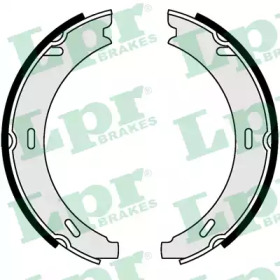 Колодка гальм. барабан. MB W124, W201, W202, W210 задн. (вир-во LPR)