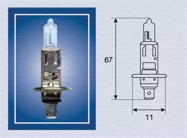 Автолампа H1 12V