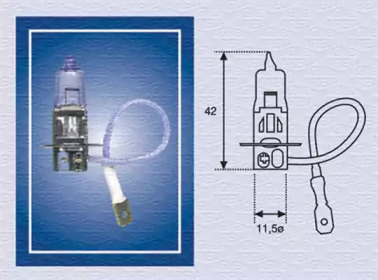 MAGNETI MARELLI H3 24V 70W автолампа