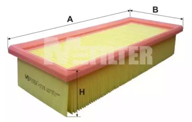 Фільтр повітряний HONDA (вир-во M-Filter)