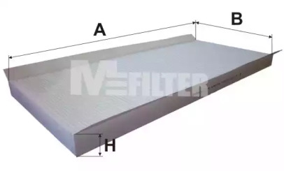 Фільтр салону  BMW  X5, LAND ROVER  Range Rover III (вир-во  M-Filter)