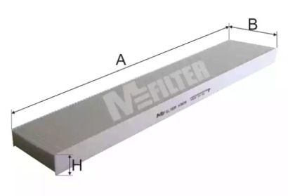 Фільтр салону SEAT (вир-во  M-Filter)