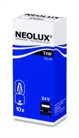 ЛАМПА NEOLUX T4W 24V 4W BA9s STANDARD UNV