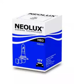 ЛАМПА NEOLUX HB3 12V 60W P20d STANDARD FS