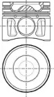 Поршень з кільцями PSA/FORD/FIAT 86.0 2.2HDI/2.2TDCI 4HU(P22DTE)/4HV(P22DTE) (вир-во Nural)