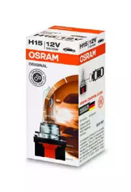 Лампа розжарювання H15 55/15W 12V PGJ23T-1 (вир-во OSRAM)