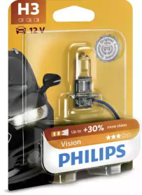 Лампа розжарювання H3 12V 55W PK22s Premium blister (вир-во Philips)