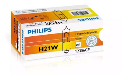 Лампа розжарювання H21W 12V 21W BAY9s (вир-во Philips)