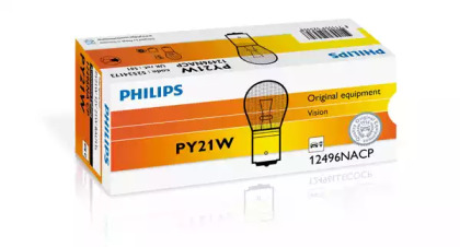 Лампа розжарювання PY21W 12V 21W BAU15s STANDARD (вир-во Philips)