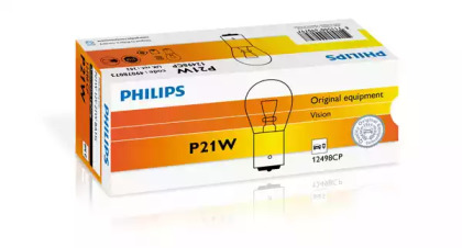 Лампа розжарювання P21W12V 21W BA15s (вир-во Philips)