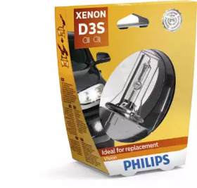 Лампочка XENONOWA D3S 42V/35W +30% 4600K PHILIPS VISION