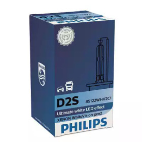 Лампа ксенонова D2S 85V 35W P32d-2 WhiteVision gen2 5000K (вир-во Philips)