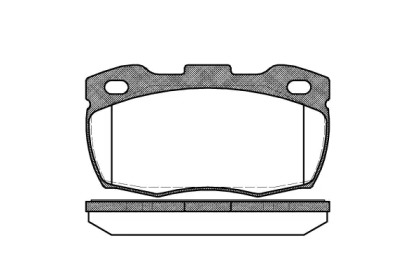 REMSA LAND ROVER гальмівні колодки задні 110/127, 90 I, DEFENDER 2.2D-4.0 09.83-16