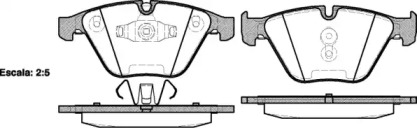 REMSA BMW гальмівні колодки передн.  320-325 E90