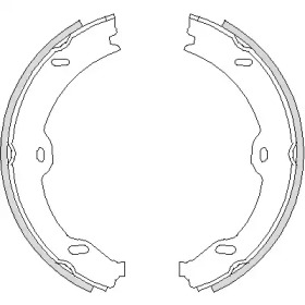 REMSA DB Колодки гальмівні барабанні  W211 03-