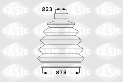 Пильовик OPEL Astra F, G, Corsa B, Tigra, Vectra A,  B, Zafira (вир-во SASIC)