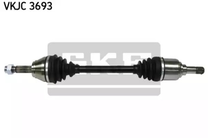 SKF FIAT піввісь лів.L=634mm 22/22 зуб. Doblo 1.6 01-