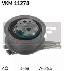 SKF VW ролик натяжний ГРМ Audi A3,4,5,6,Seat,Skoda Fabia,Octavia,Golf VII,Passat 1.4/2.0TDI 12-