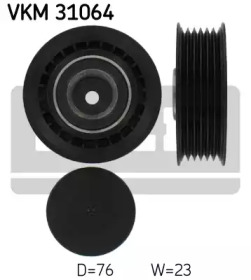 SKF VW ролик натягувача ременя п-клин. LT28/35/36 (AGX/AHD) 97-