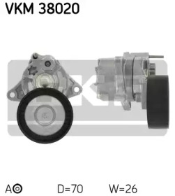 VKM 38020 SKF Натяжний ролик