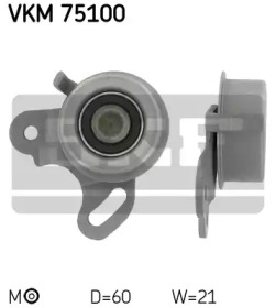 SKF MITSUBISHI натяжний ролик COLT 1,2 1,3 1,5 -90/HYNDAI