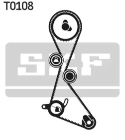 Ремкомплект ГРМ RENAULT/VOLVO Espace/Laguna/Megane/440/460/480 \2,0 \92-03