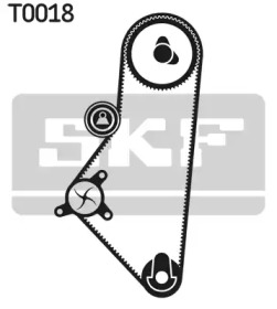 Ремкомплект ГРМ + помпа FIAT/PEUGEOT/Ulysse (220)/205 II\94-02\87-98\