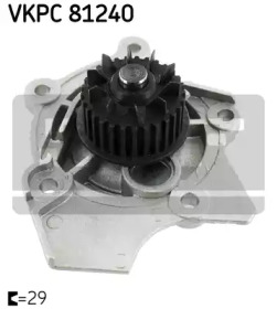 Водяний насос SKODA OCTAVIA II (1Z3) 1.8 TSI 2007 - 2013 (Вир-во SKF)