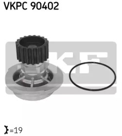 SKF DAEWOO помпа води NUBIRA 1.5,1.6 DOHC