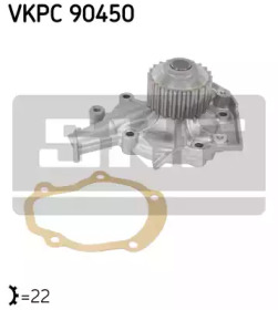 SKF DAEWOO помпа води MATIZ 0.8 98-