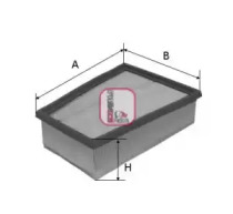 S 2032 A SOFIMA Фільтр повітря