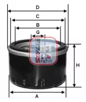 Фільтр масляний SEAT/SKODA/VW \1,0-1,4  \14>>