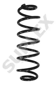 SUPLEX VW пружина задня L=355mm Golf V,VI,Jetta III,Passat,Tiguan,Skoda Octavia II (оранж./білий.)