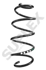 SUPLEX VW пружина передня L=349mm Polo 09-,Skoda Rapid 12- (білий/зелен.)